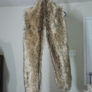 Elegant Faux Fur Wrap